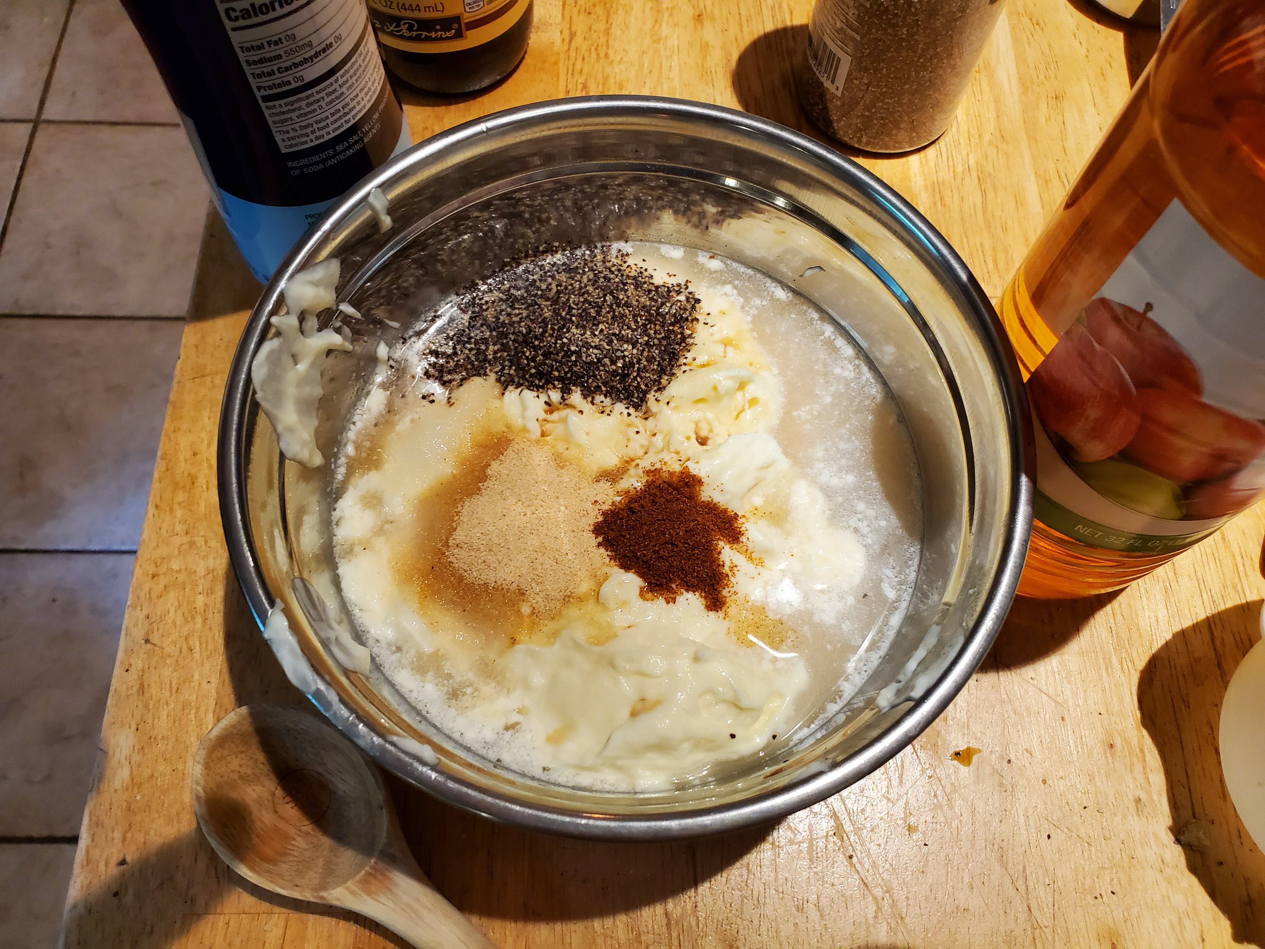 Ingredients in Bowl