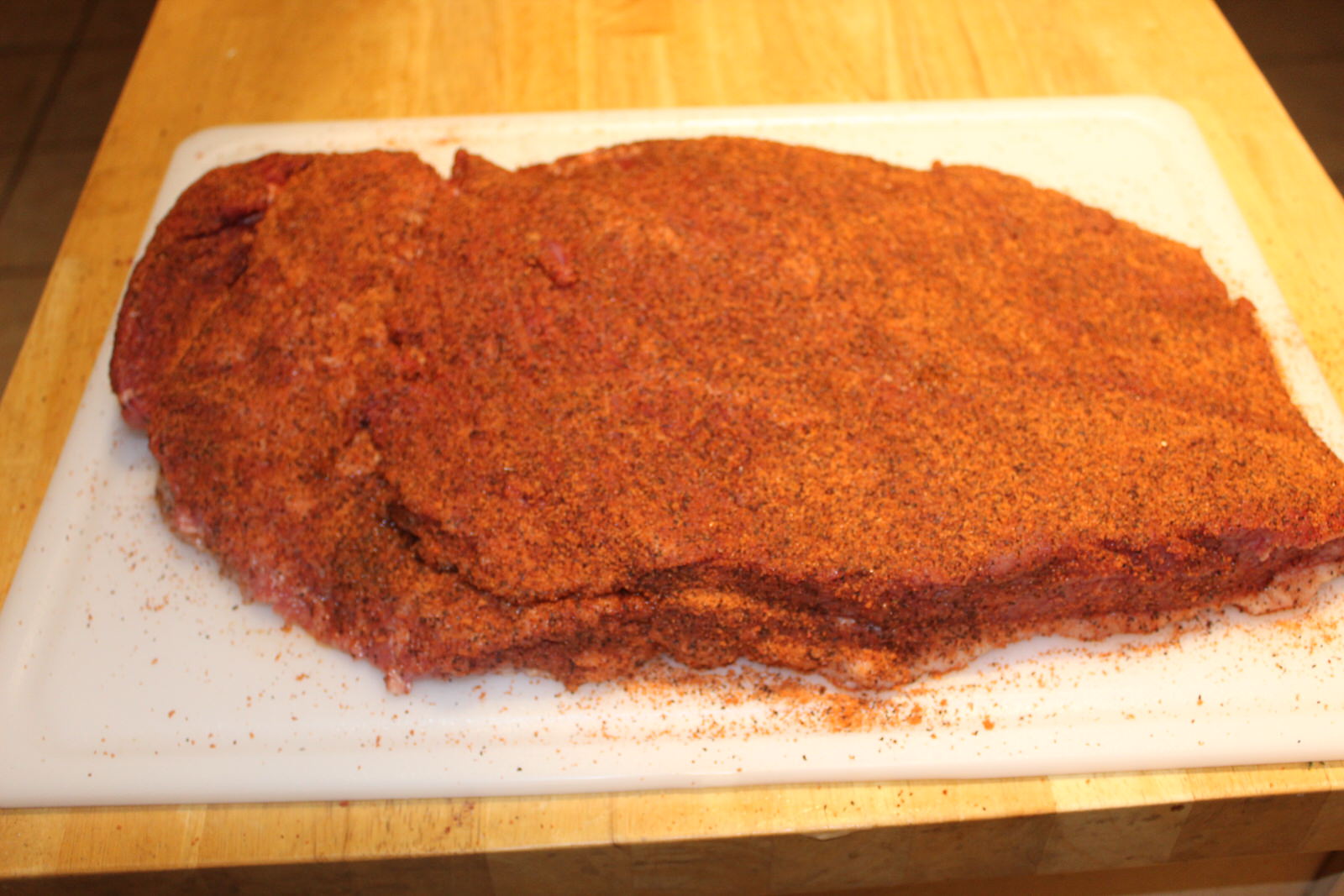 Brisket Prepared
