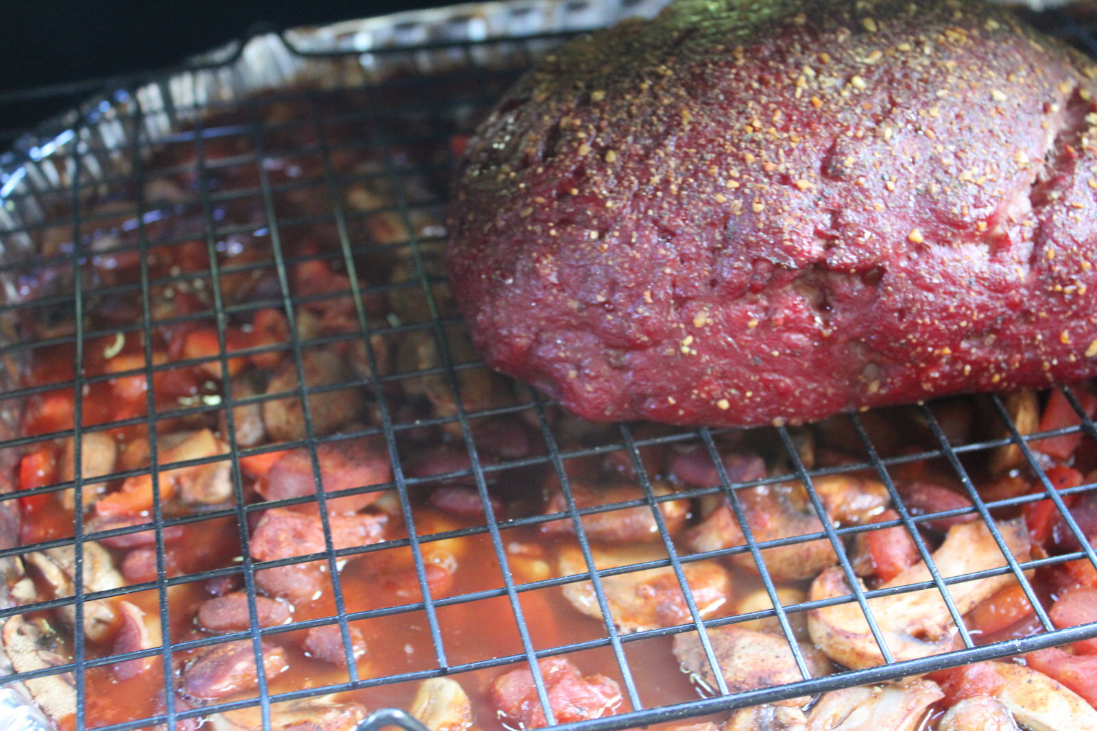 Burgers on Smoker