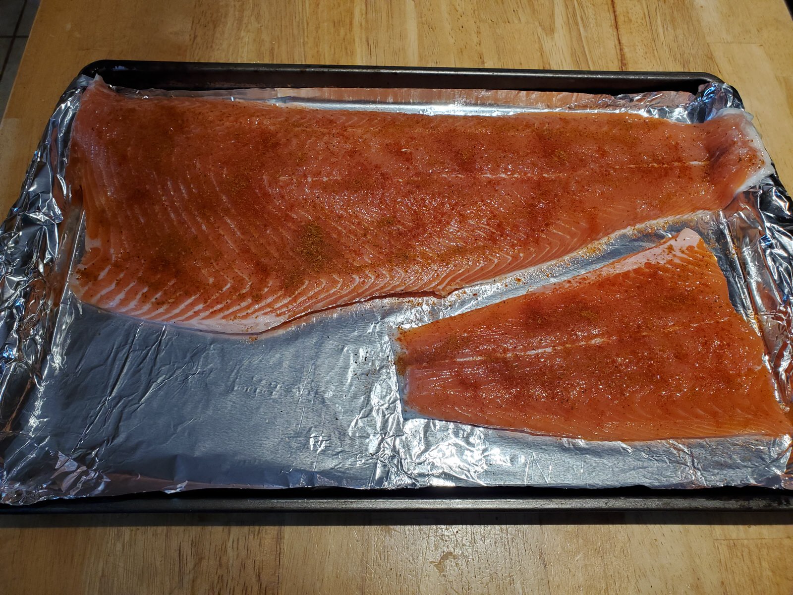 Salmon Prepped
