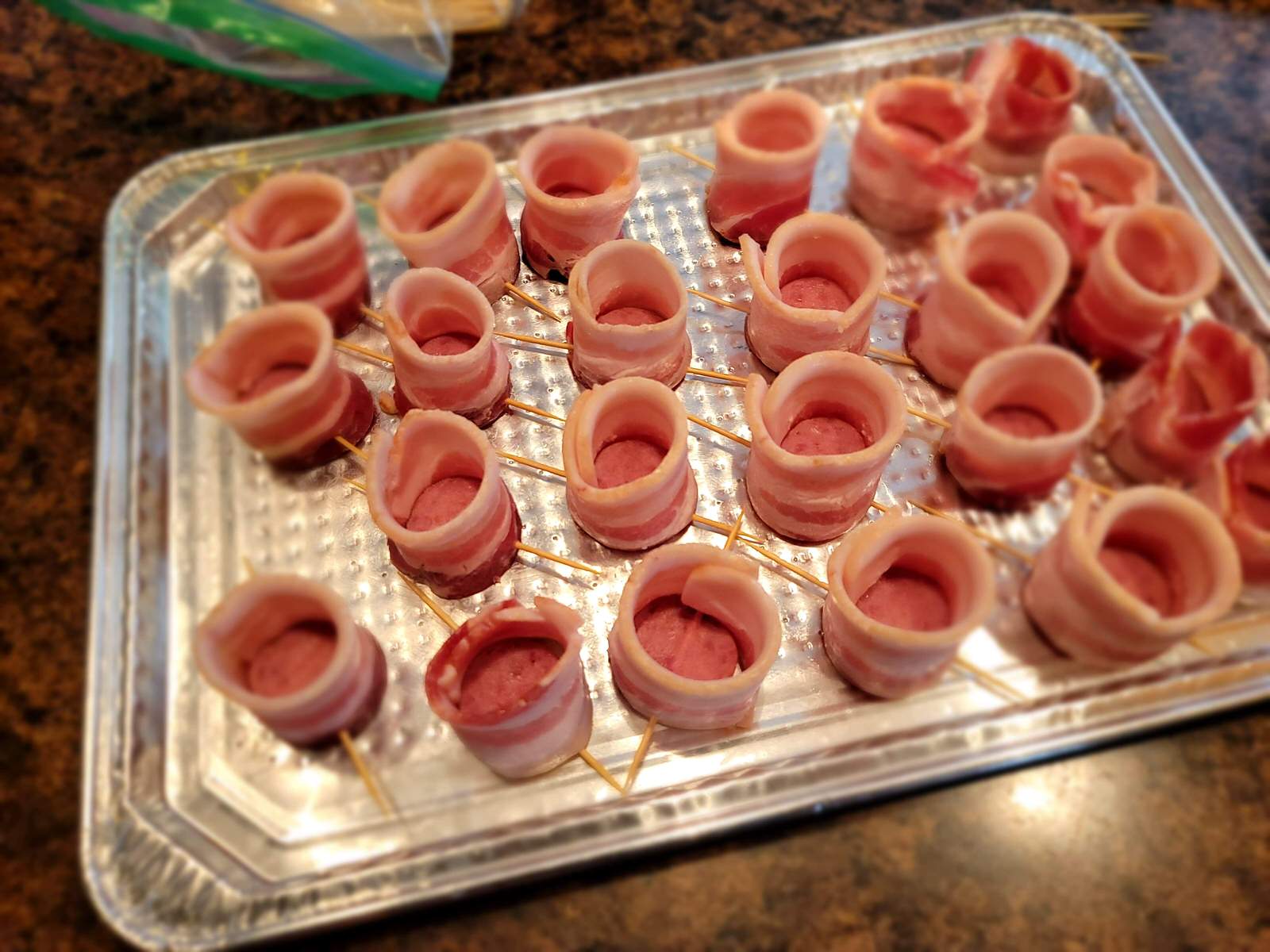 Bacon shot glasses
