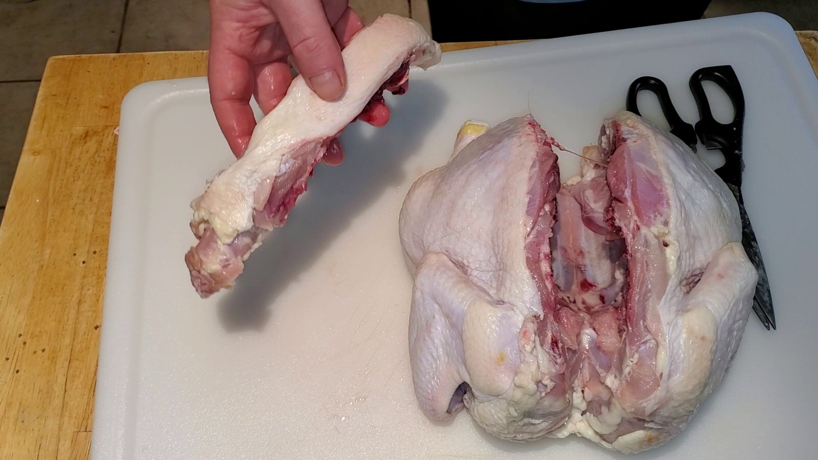 Removing Spine