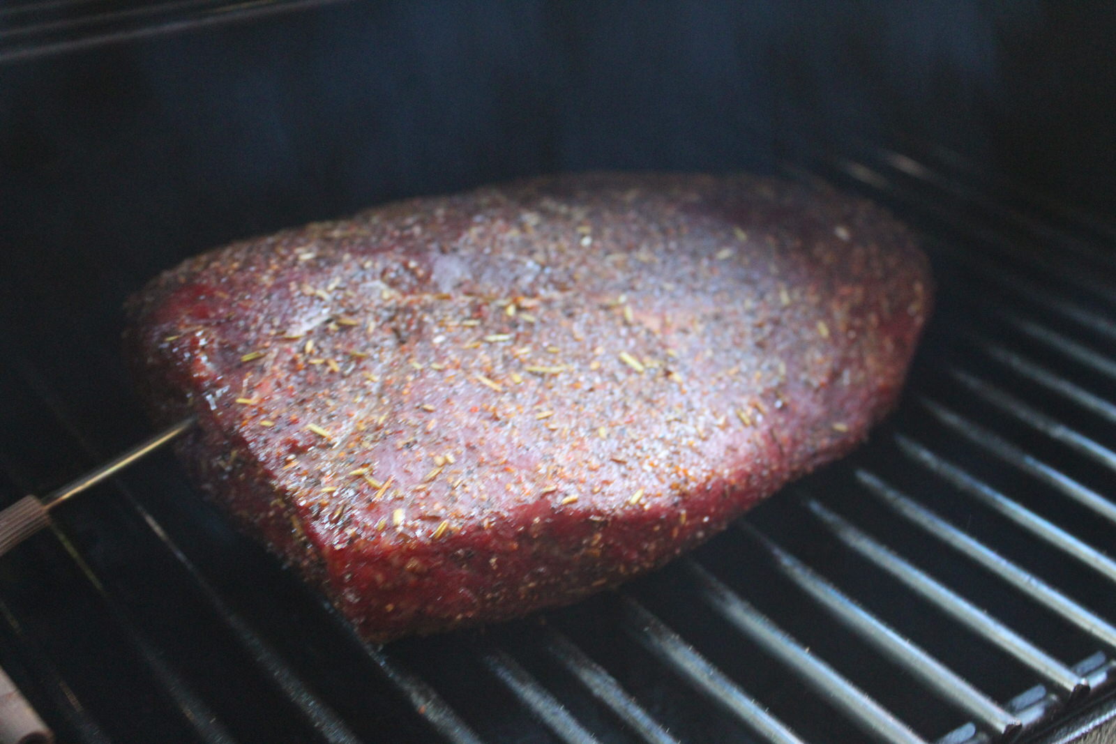 Tri Tip on Smoker